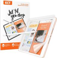 📱 усилите свой опыт с ipad с помощью kct [2 pack] screen protector paperfeel - достигните высокой чувствительности касания, затемнение, и ощущение рисования на бумаге с легкой установкой для ipad 6-го поколения 9,7 дюймов. логотип