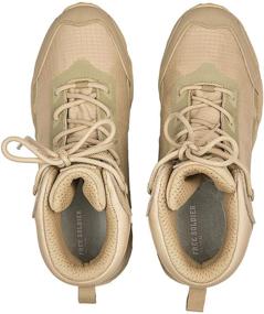 img 1 attached to FREE SOLDIER Tactical Lightweight Military Men's Shoes for Work & Safety