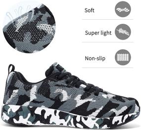 img 3 attached to 👟 Stylish & Comfortable Sneakers - Lightweight & Breathable Women's Walking Shoes