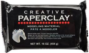 img 1 attached to Creative Paperclay Modeling Compound 16 Ounce