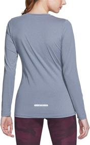 img 2 attached to 👚 Stay Protected with ATHLIO: Women's UPF 50+ Long Sleeve Workout Shirts - UV Sun Protection, Dry Fit Athletic Tops