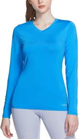 img 3 attached to 👚 Stay Protected with ATHLIO: Women's UPF 50+ Long Sleeve Workout Shirts - UV Sun Protection, Dry Fit Athletic Tops