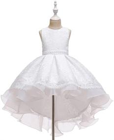 img 3 attached to 👸 Princess Birthday Communion Dresses for Girls - WOCINL Girls' Clothing Collection