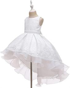 img 2 attached to 👸 Princess Birthday Communion Dresses for Girls - WOCINL Girls' Clothing Collection