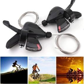 img 3 attached to 🚵 2Pcs Professional SL-M310 3x8 Speed 24S Shifter Trigger Set with Rapid Fire Plus - Bike MTB M310 Shifter + Shifter Cable