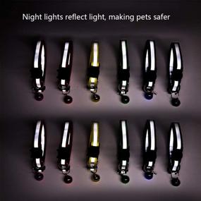 img 2 attached to 🐱 18pcs/Set TCBOYING Breakaway Cat Collar with Bell - Mixed Colors Reflective Collars | Optimal Size & Safety for Cats or Small Dogs