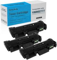 🖨️ xerox 3215 toner cartridge: compatible 106r02777 toner replacement for phaser 3260dni, 3260di, 3052, 3260, workcentre 3215ni, 3225dni, 3215, 3225 printers by toney king (3pk, black) logo