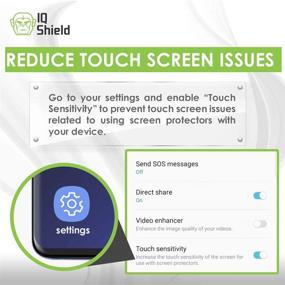img 2 attached to 📱 IQ Shield защитная пленка для экрана Galaxy S10 Plus (S10+ 6,4 дюйма)(2 шт.) - дружественная к чехлу, антибликовая прозрачная пленка - совместима с идентификацией по отпечаткам (Не совместима с Verizon S10 5G 6,7 дюйма)
