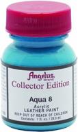 angelus collectors paint aqua ounce logo