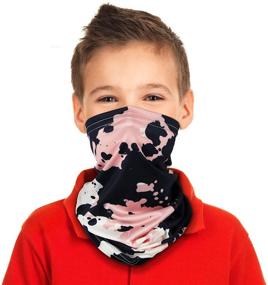 img 1 attached to 🧣 Cold Weather Neck Gaiters for Boys: Enhanced Protection Coverings and Accessory