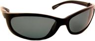 🕶️ black frame grey lens polarized sunglasses - sea striker bridgetender логотип