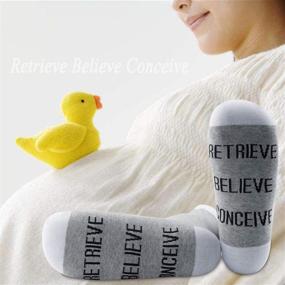 img 1 attached to 🎁 Lucky Transfer Gift: Get Believe Conceive IVF/IUI Socks - JXGZSO