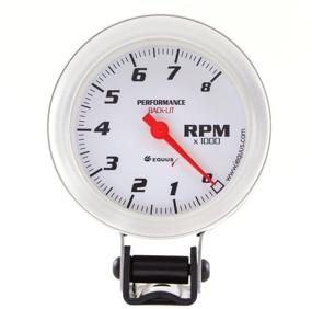 img 1 attached to 📈 Equus 8068 3-3/8" Tachometer (DIS), White Aluminum Bezel for Enhanced SEO