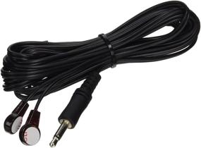 img 1 attached to 🔌 C2G 40433 TAA Compliant Dual Infrared (IR) Emitter Cable, Black - 10ft (3.04m)