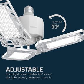 img 1 attached to 💡 NEBO HIGH Bright 6000: Ultra-Bright 6000 Lumen Utility & Garage Light