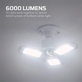 img 3 attached to 💡 NEBO HIGH Bright 6000: Ultra-Bright 6000 Lumen Utility & Garage Light