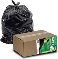 🗑️ 100 count of ultrasac 39 gallon garbage bags - 33" x 43" heavy duty industrial yard waste bag for contractors and more - professional outdoor trash bags (769646) logo