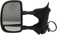 tyc 3030132 non heated replacement mirror logo
