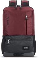 🎒 slim burgundy solo draft backpack: ideal for on-the-go lifestyle logo