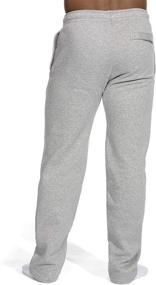 img 1 attached to Ultimate Comfort and Style: NIKE Sportswear Pants Heather White for Men