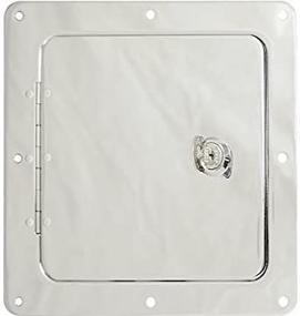 img 2 attached to 🚪 Chrome Universal Access Door - Ultra-Fab Products 48-979010