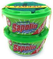 sapolio dishwashing cream tutifruti orange logo