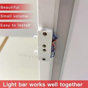 img 2 attached to 🚪 6 Sets of White Normally Closed Electrical Light Switches for Wardrobe Closet - Ideal for Cabinet Lighting, Closet Doors, LED Closet Lights, Wardrobe Cabinet, Pantry Closet, Pantry Light On/Off Switch