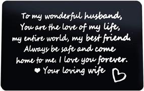 img 4 attached to Engraved Anniversary Relationship Deployment Boyfriend
