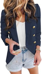 img 3 attached to 👩 Sophisticated Sidefeel Outwear: Elevating Office Attire with Jackets and Blazers for Women