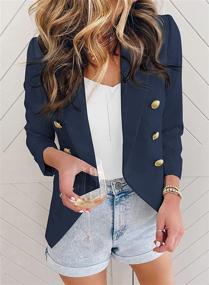 img 1 attached to 👩 Sophisticated Sidefeel Outwear: Elevating Office Attire with Jackets and Blazers for Women