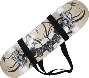 img 4 attached to 🛹 Convenient Universal Skateboard Shoulder Carrier Strap - Perfect for All Boards!