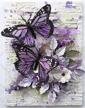 diamond painting suitable butterfly 12x16inch logo