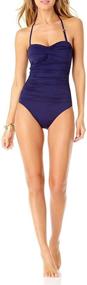 img 1 attached to Anne Cole Womens Bandeau Tankini Women's Clothing and Swimsuits & Cover Ups