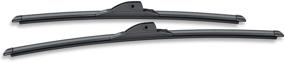 img 3 attached to TRICO Gold 22 &amp; 19 Inch Pack of 2 Replacement Windshield Wiper Blades | Automotive (18-2219)