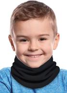 ❄️ cold weather accessories: tough headwear kids neck warmer for boys logo