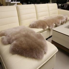 img 1 attached to Genuine Luxury Natural Sheepskin Rug