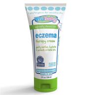 🌿 trubaby soothing skin (eczema) cream for baby, relieves &amp; protects dry, itchy skin, safe for sensitive skin, hydration and moisturizing cream for babies, unscented, all natural ingredients - 2 fl oz logo