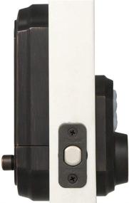 img 1 attached to 🔒 Enhanced Security with Kwikset 99090-019 Deadbolt in Venetian Bronze Finish