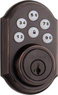 🔒 enhanced security with kwikset 99090-019 deadbolt in venetian bronze finish логотип