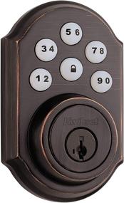 img 4 attached to 🔒 Enhanced Security with Kwikset 99090-019 Deadbolt in Venetian Bronze Finish