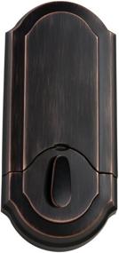 img 3 attached to 🔒 Enhanced Security with Kwikset 99090-019 Deadbolt in Venetian Bronze Finish