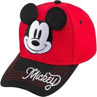 🐭 mickey mouse dimensional baseball accessories for boys from disney logo