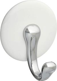 img 1 attached to Organize with Ease: InterDesign York Self-Adhesive Hook - Perfect for Any Space!