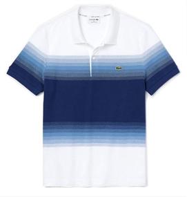 img 1 attached to Мужская одежда Lacoste с коротким рукавом и регулярной посадкой