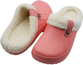 img 1 attached to Winter Slippers: Non-Slip Garden Outdoor Footwear for Comfort and Safety