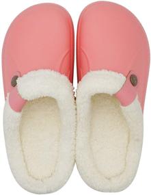img 2 attached to Winter Slippers: Non-Slip Garden Outdoor Footwear for Comfort and Safety