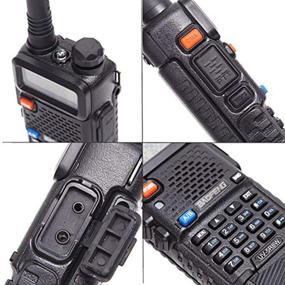 img 2 attached to 📻 BaoFeng UV-5R High Power Portable Two-Way Radio with 3800mAh Battery and 18.8inch ABBREE Tactical Antenna: Enhanced Communication Solution