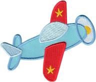 ✈️ airplane patch plane by patchmommy: iron on/sew on appliques for kids and children logo