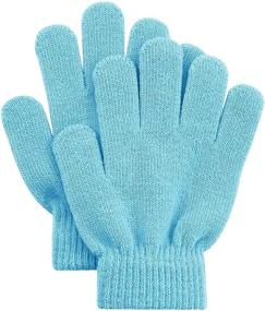 img 2 attached to 🧤 Kids Winter Gloves: 24 Pairs, Cute Colorful, Warm & Stretchy for Boys and Girls (Ages 2-6)