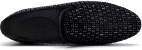img 2 attached to 👞 CMM Wedding Men's Loafers - Smoking Slipper Style in Slip-Ons & Loafers